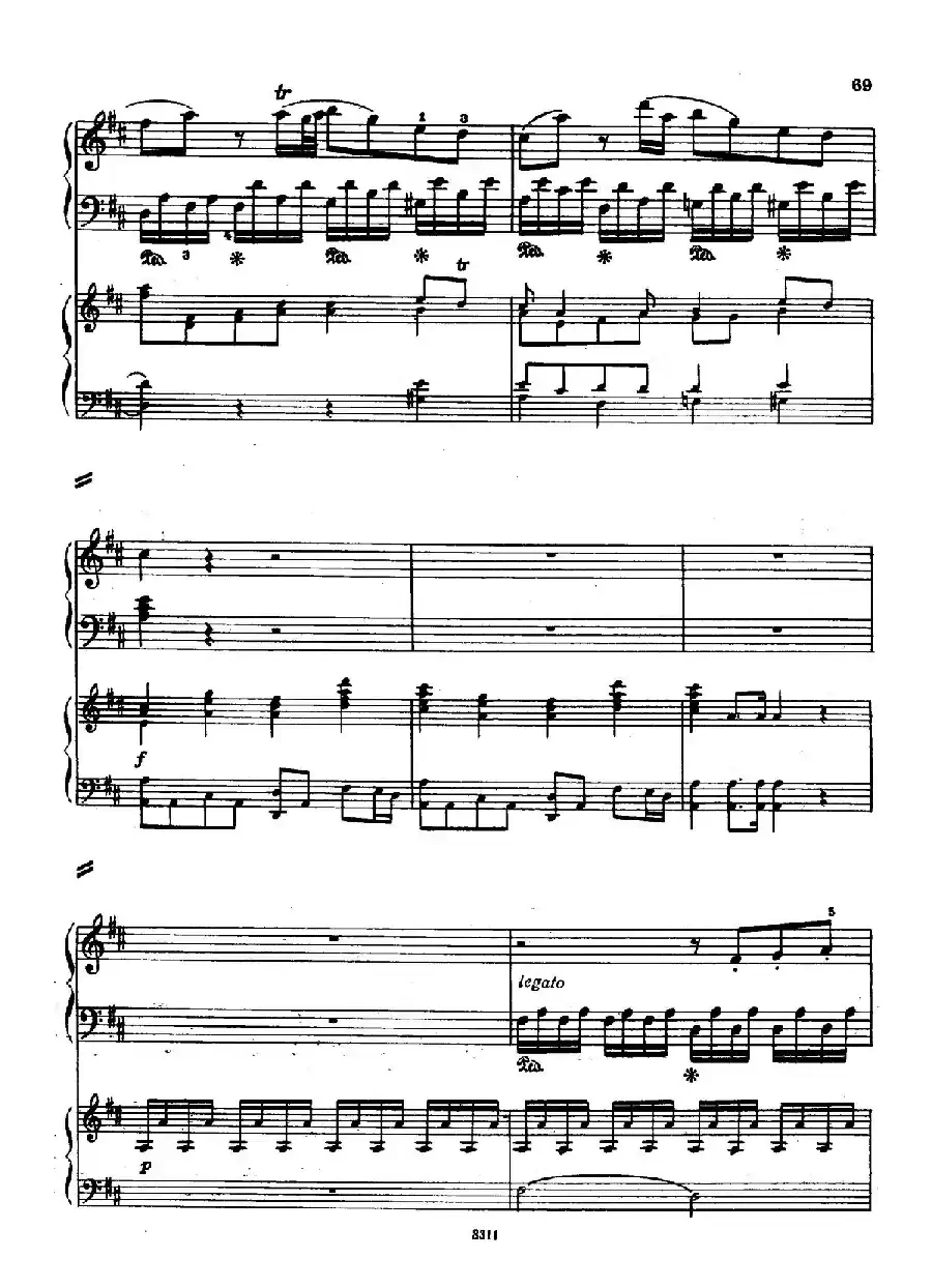 Concerto no 5 K 175 - 2 Piano（Ⅰ）