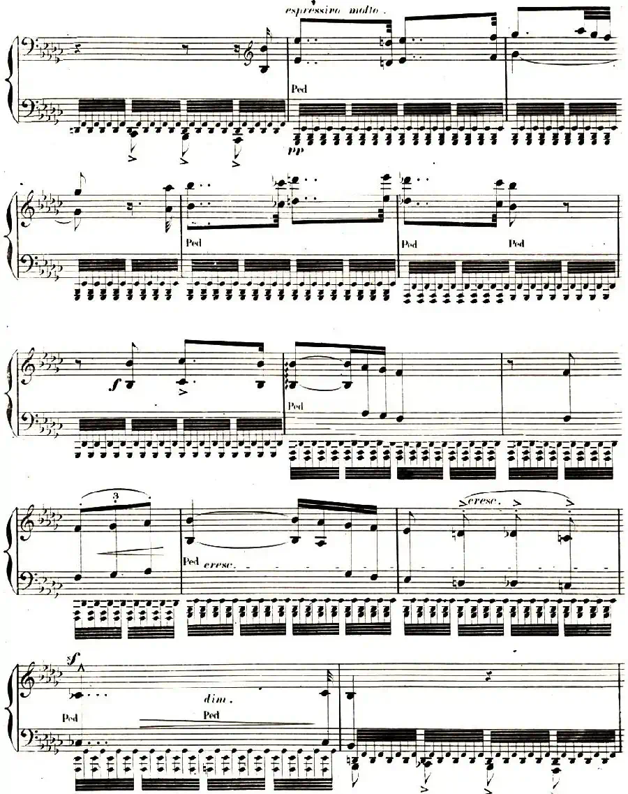 李斯特 旅游岁月 第二集遗补 威尼斯和拿波里 S.162 No.2 小曲