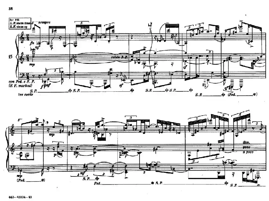 12 Etudes for Piano（博尔科姆12首钢琴练习曲·10）