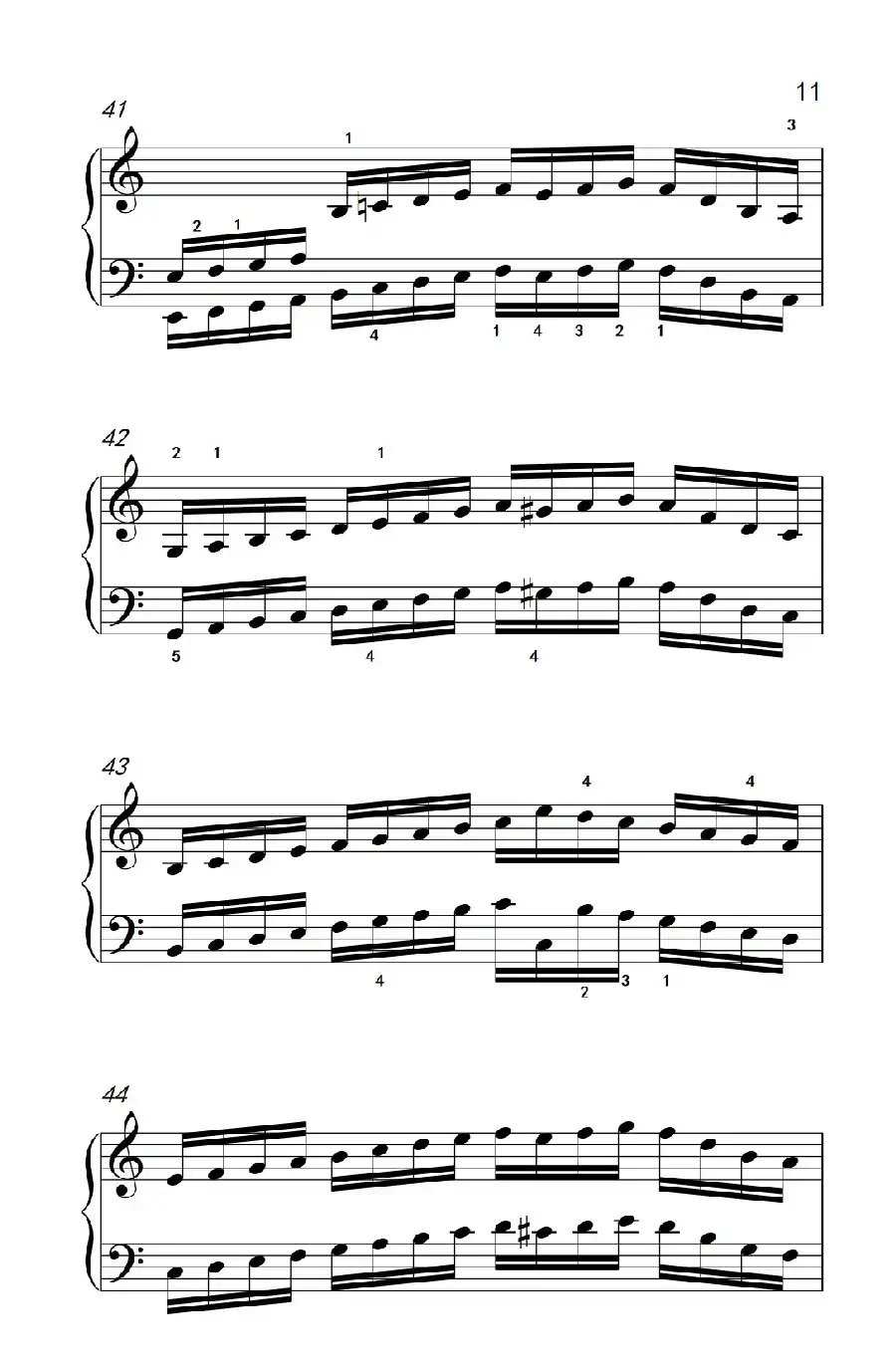 莫什科夫斯基 钢琴练习曲（第五首）