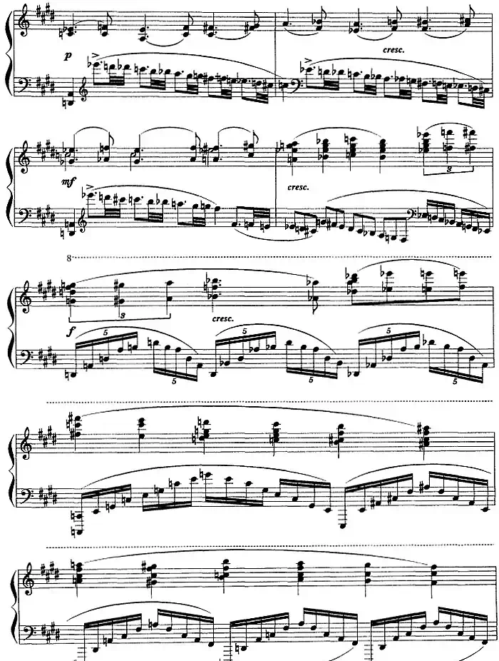 现代钢琴曲：3、白孔雀
