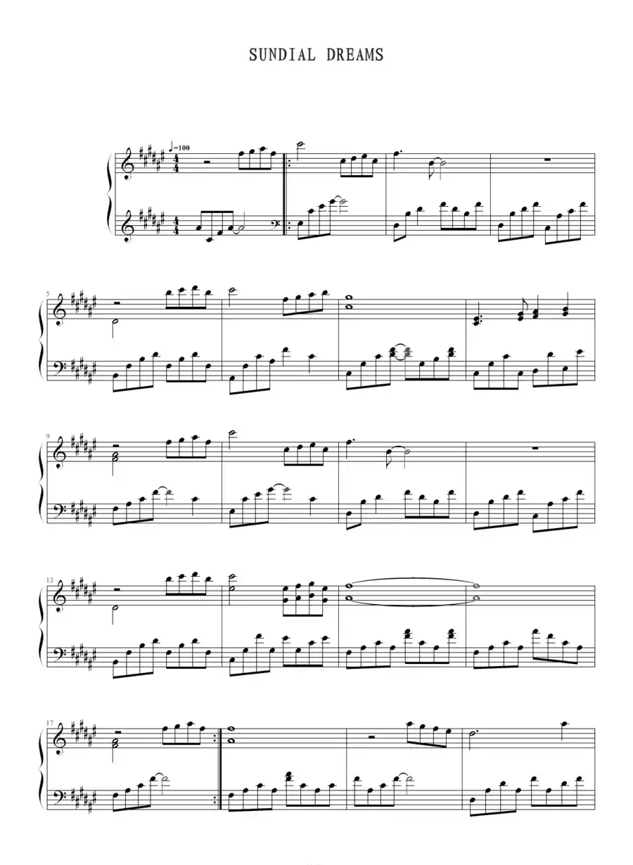 Sundial Dreams