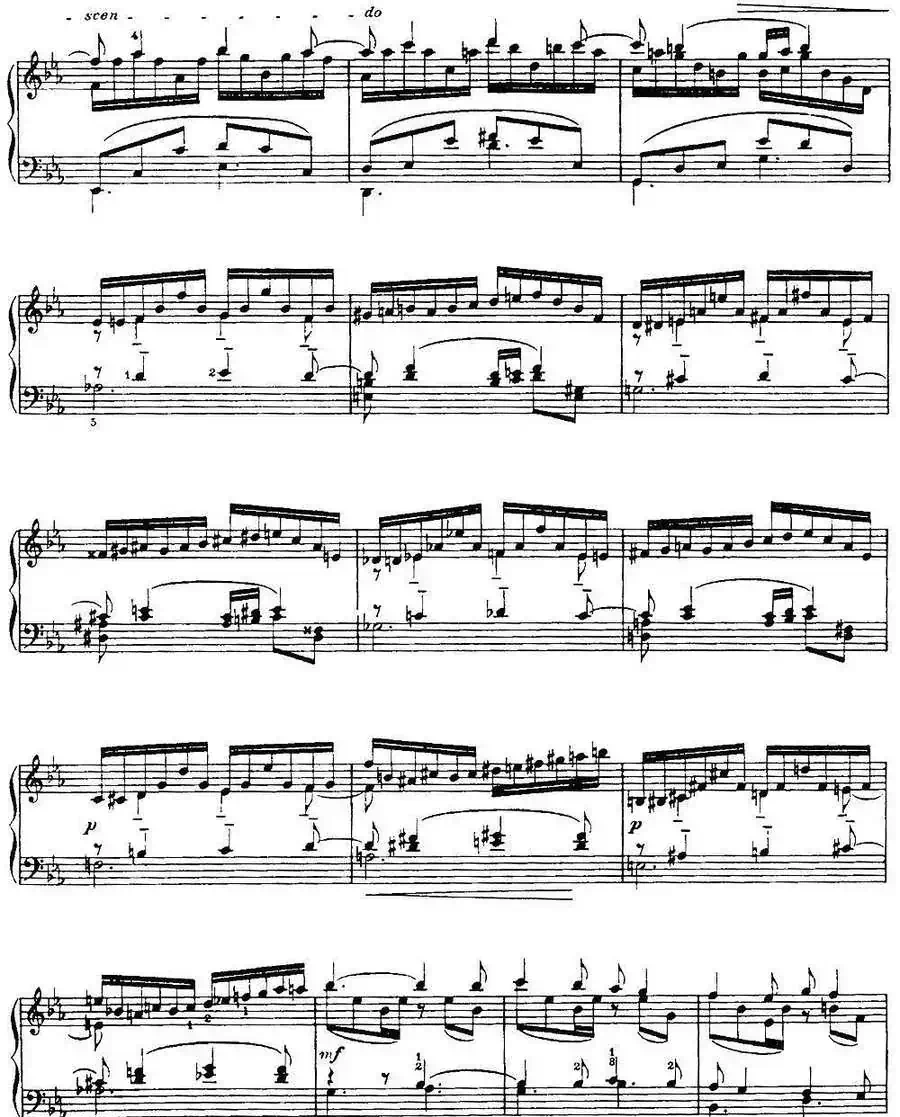 福雷13首船歌：Barcarolle No·12 in E-flat Op·106 bis