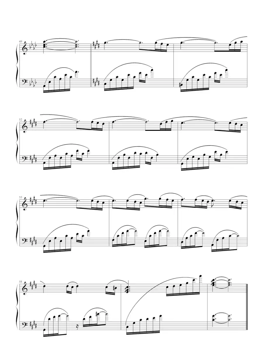 肖邦的钢琴叙事曲