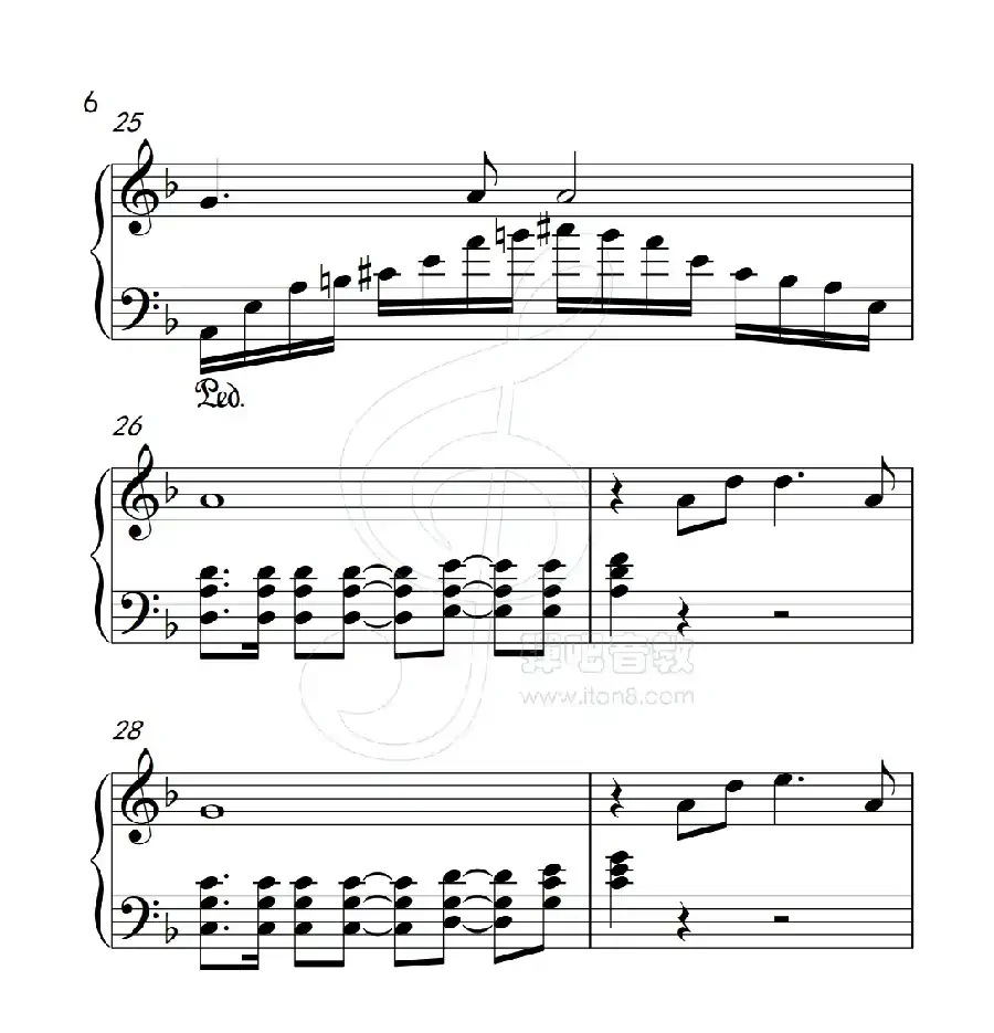 秋意浓（《弹吧音教》制谱版）