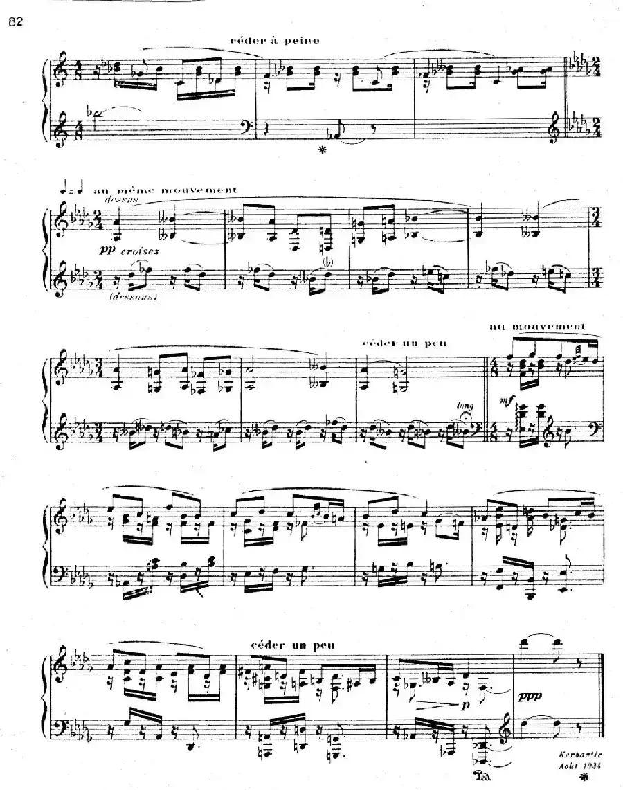 2 Intermezzos（2首间奏曲·2）