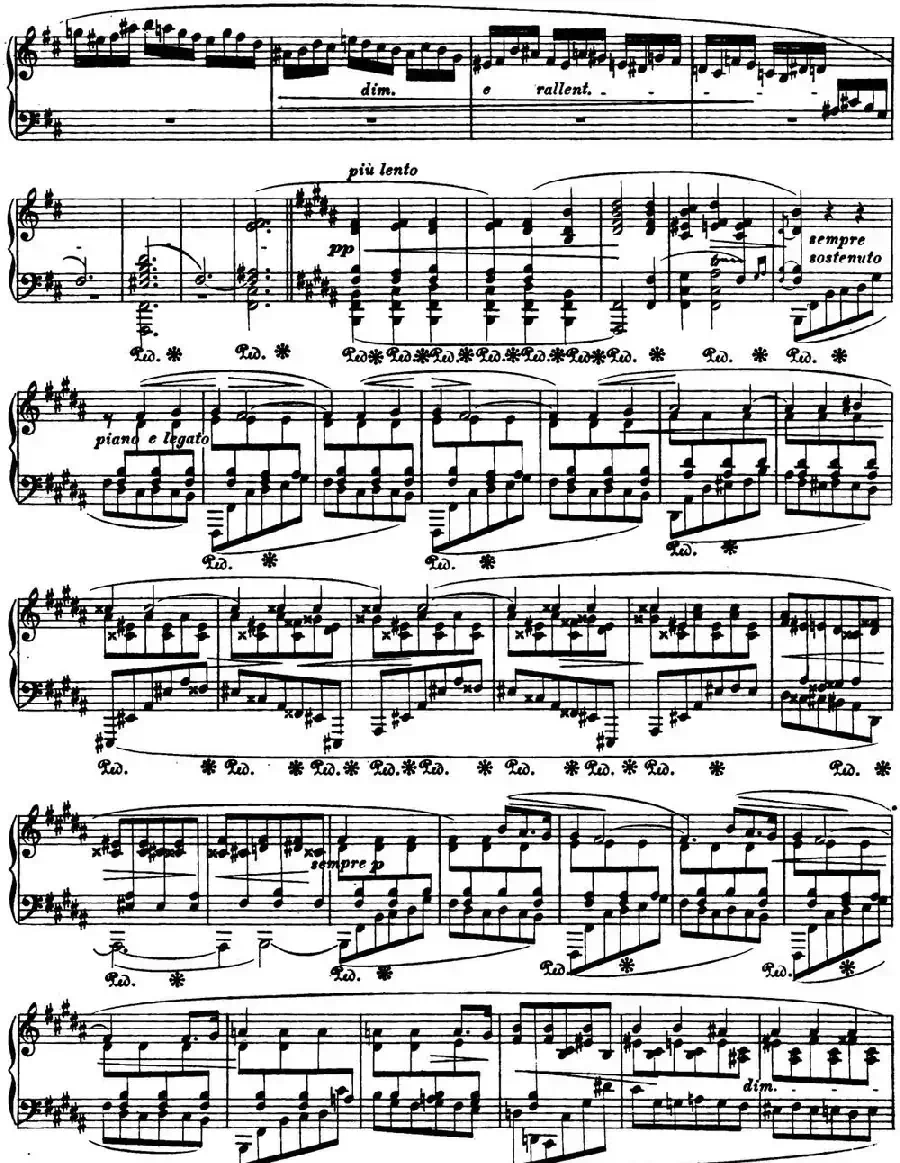 肖邦 幻想波兰舞曲 Op.61 降A大调 Polonaise