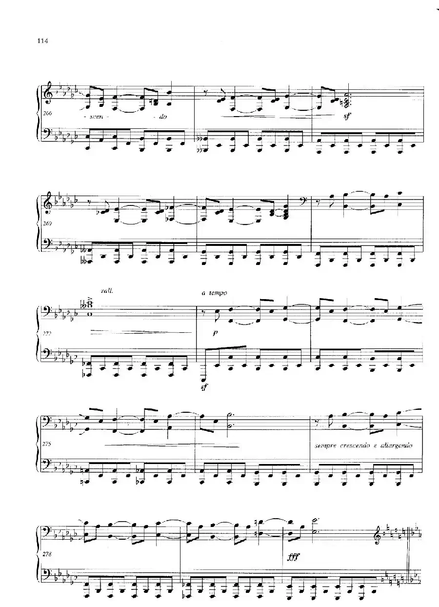 Variations and Fuge in e-flat Minor Op.23（降e小调主题变奏与赋格）