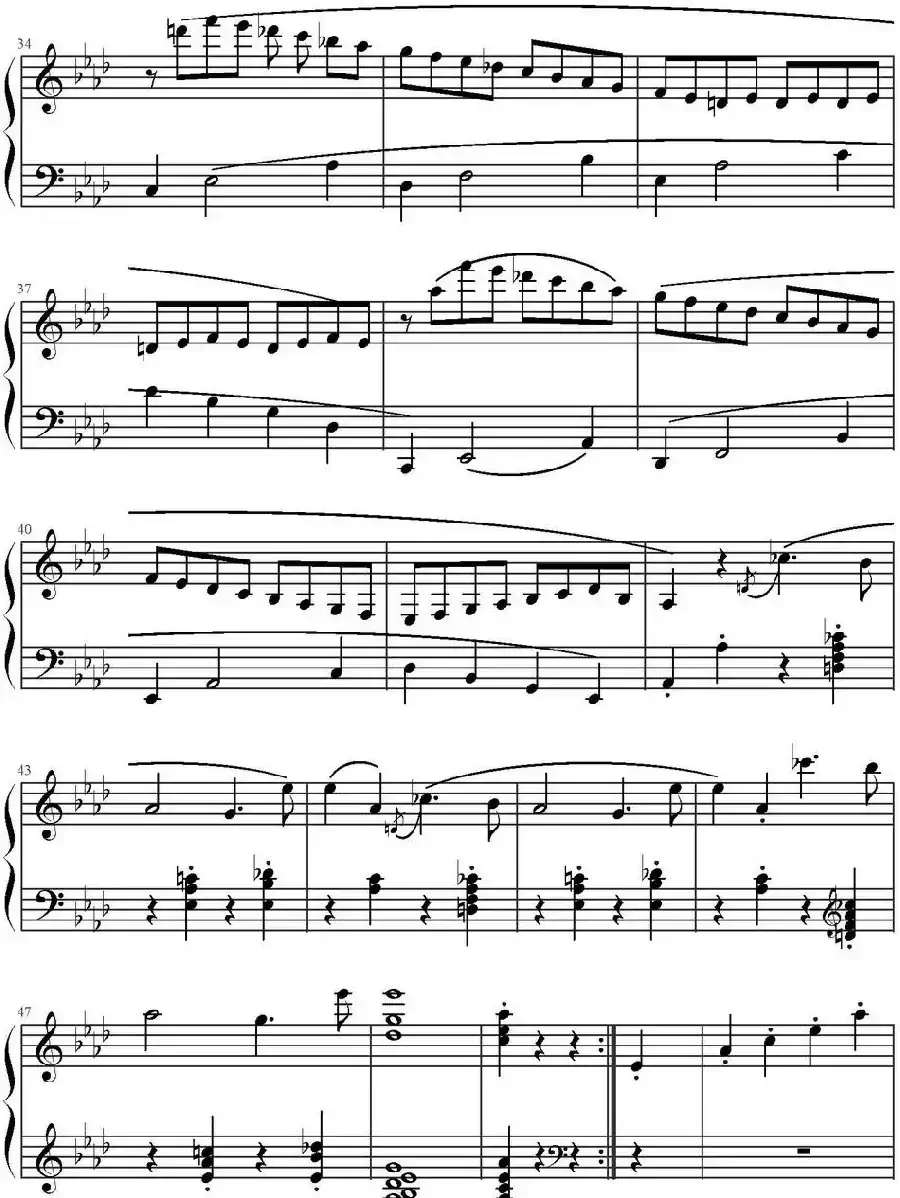 奏鸣曲第一乐章