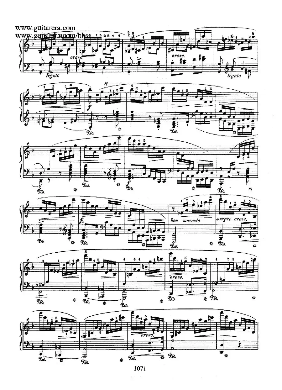 Krakowiak Grand Rondo de Concert Op.14 （克拉科维克音乐会用大回旋曲·钢琴独奏版）