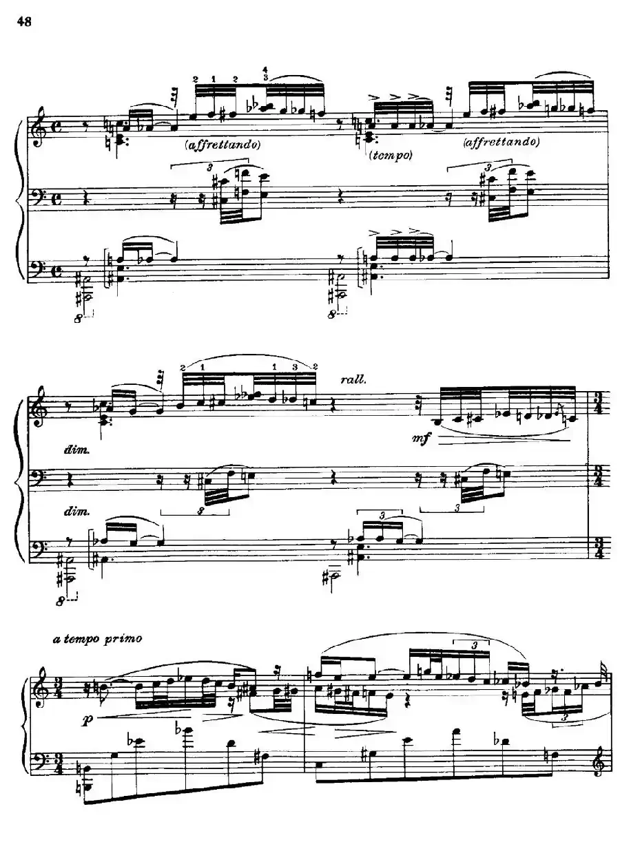 塞缪尔·巴伯 - 降e小调钢琴奏鸣曲 op.26 v.3