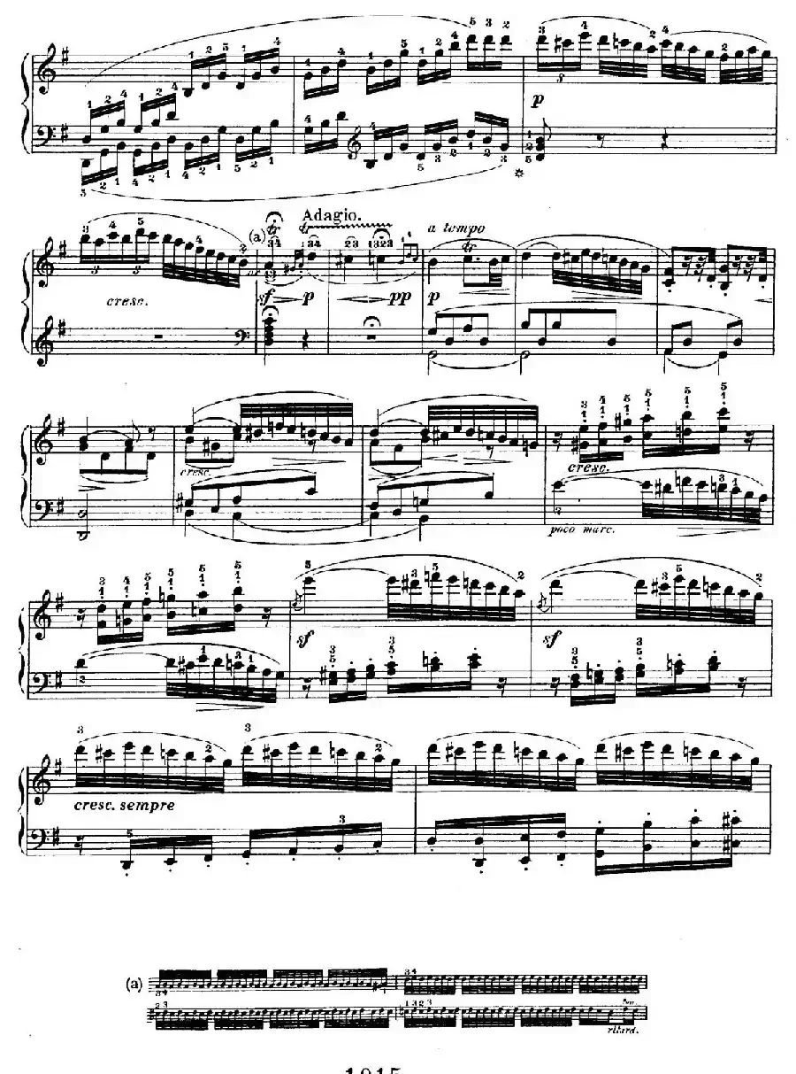 Two Rondos Op.51 No.1（2首回旋曲·2、G大调）