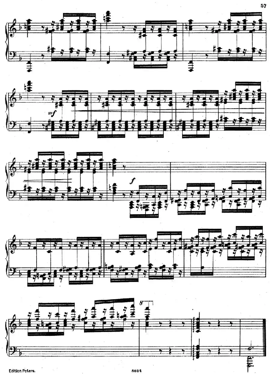 Six Etudes Op.23（6首练习曲·Ⅴ）