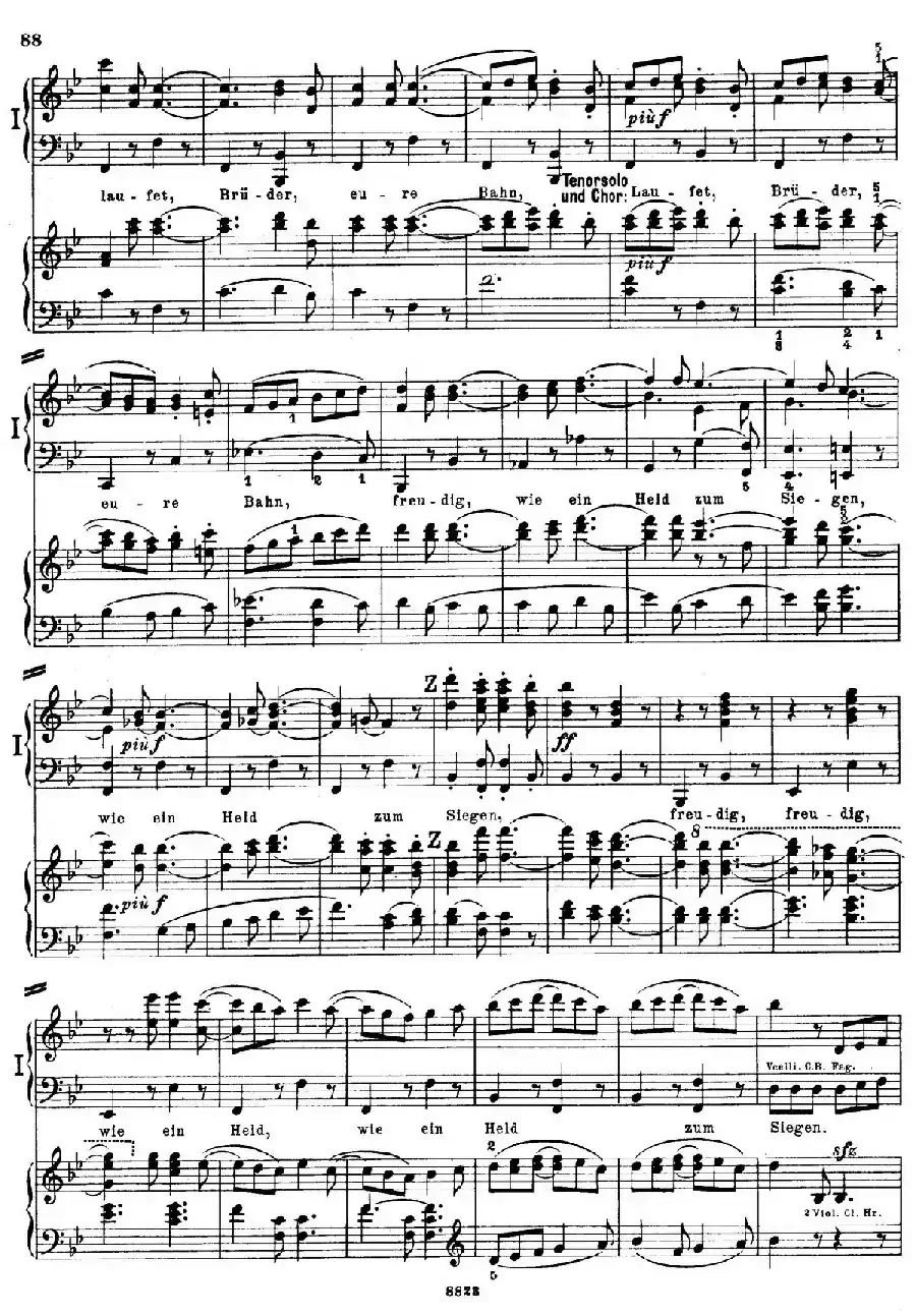 d小调第九交响曲 Op.125（双钢琴P83——92）