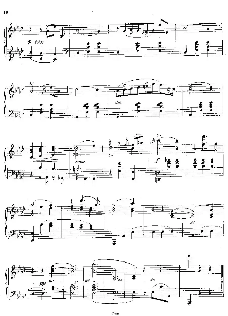 Phantasien Am Clavier Op.36（幻想曲集·第六首）