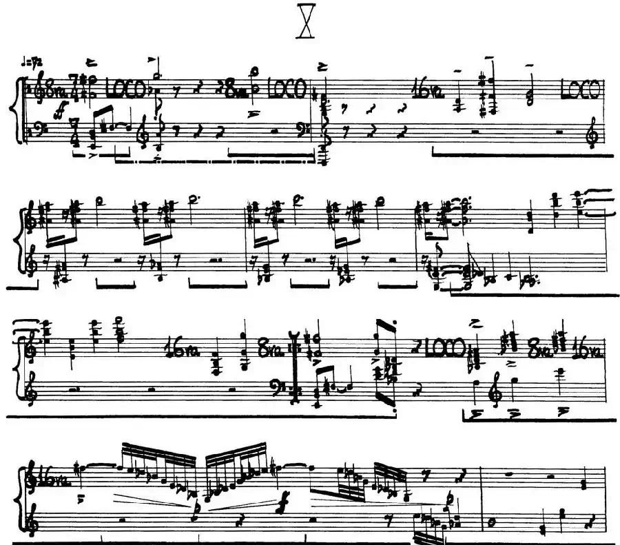 为加料钢琴而作的奏鸣曲与间奏曲（10）