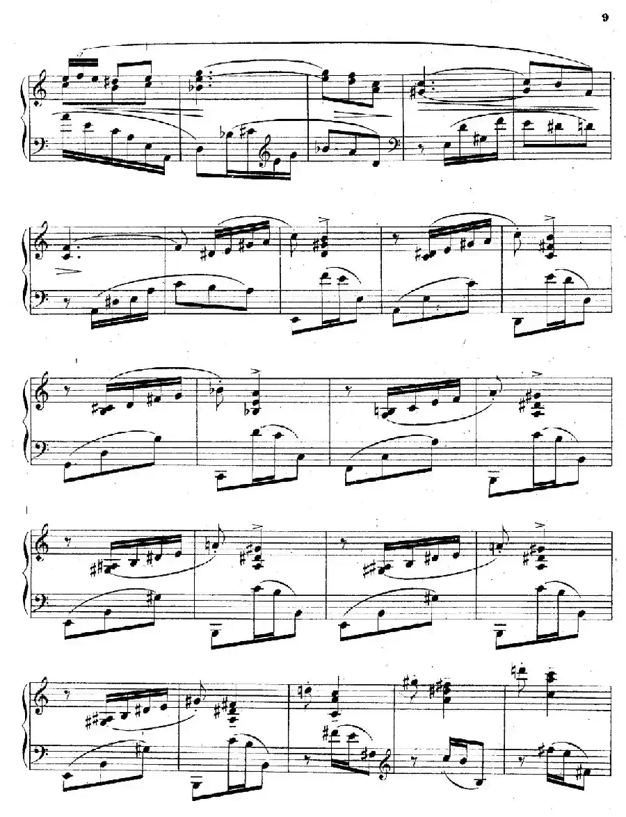 Characteristic Pieces Op.36（8首个性小品·7）