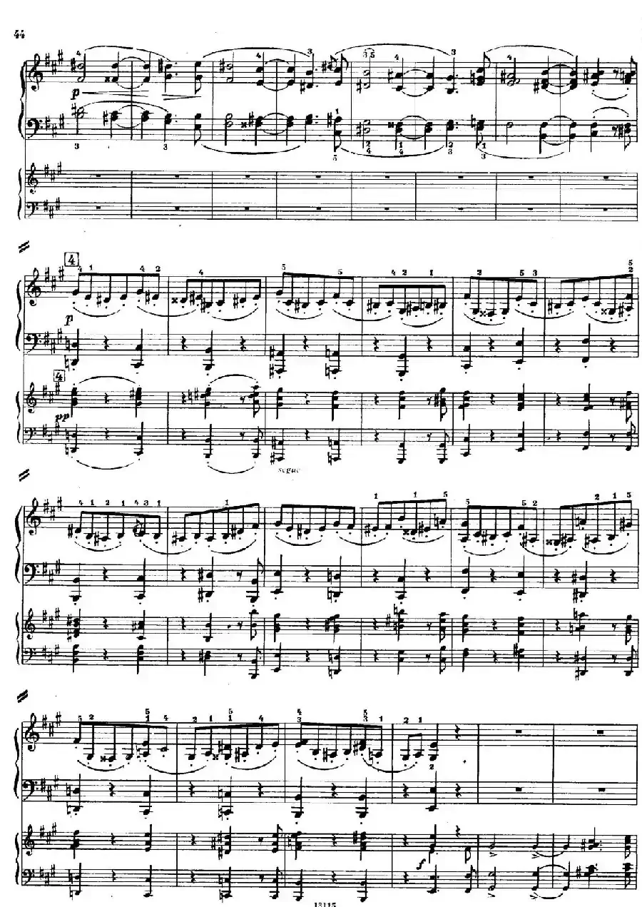 Piano Concerto in a Minor Op.54（a小调钢琴协奏曲·双钢琴）