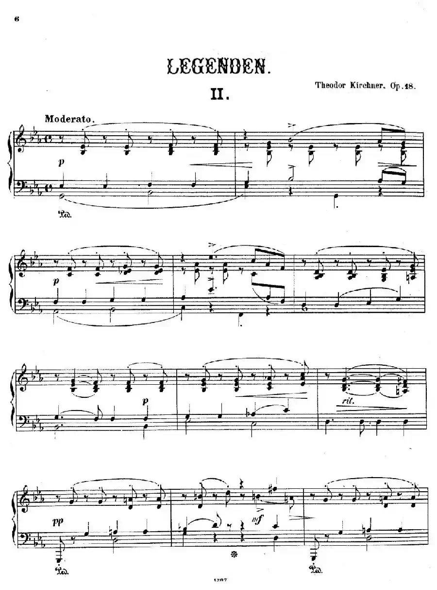 Legenden Op.18（9首传奇·Ⅱ）