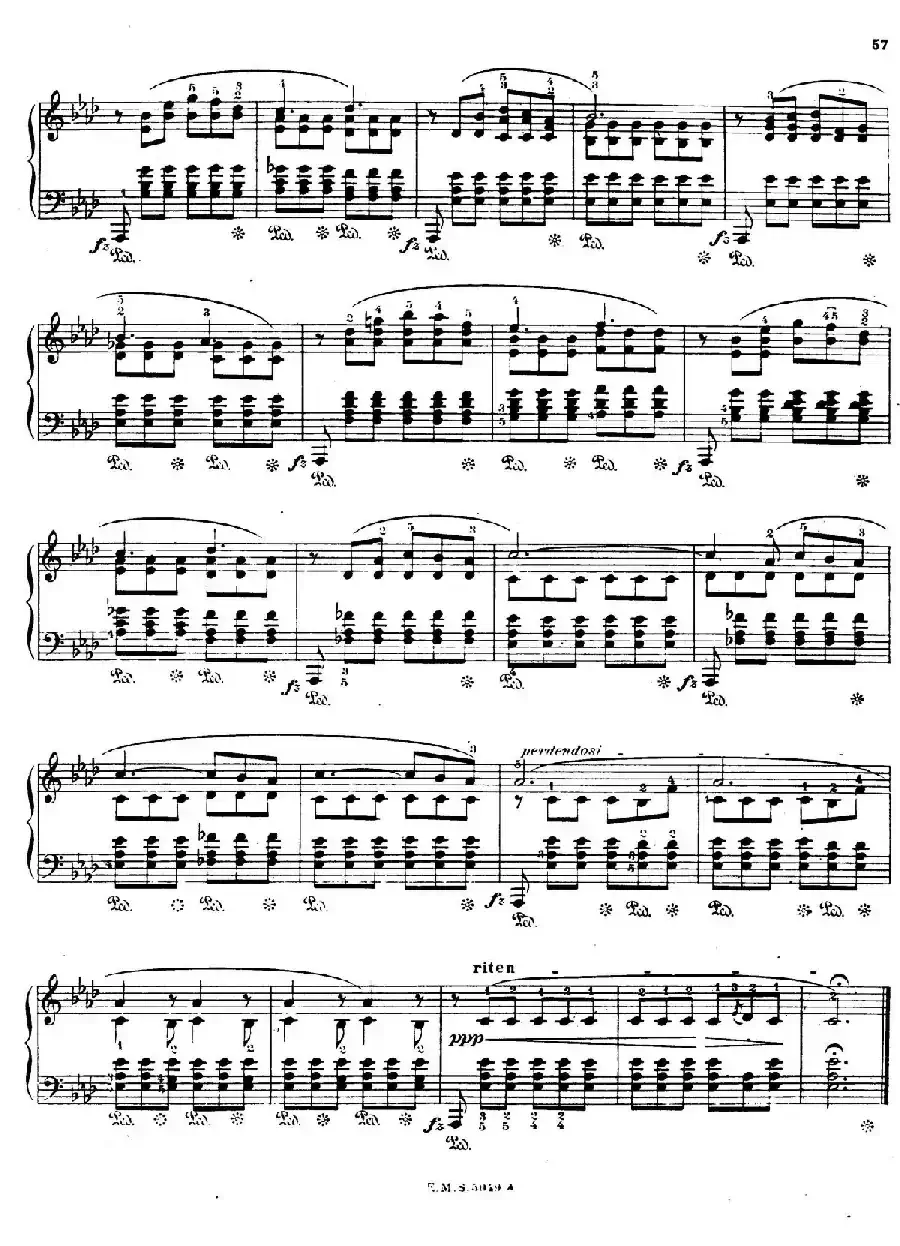 Preludes Op.28（24首前奏曲·17）