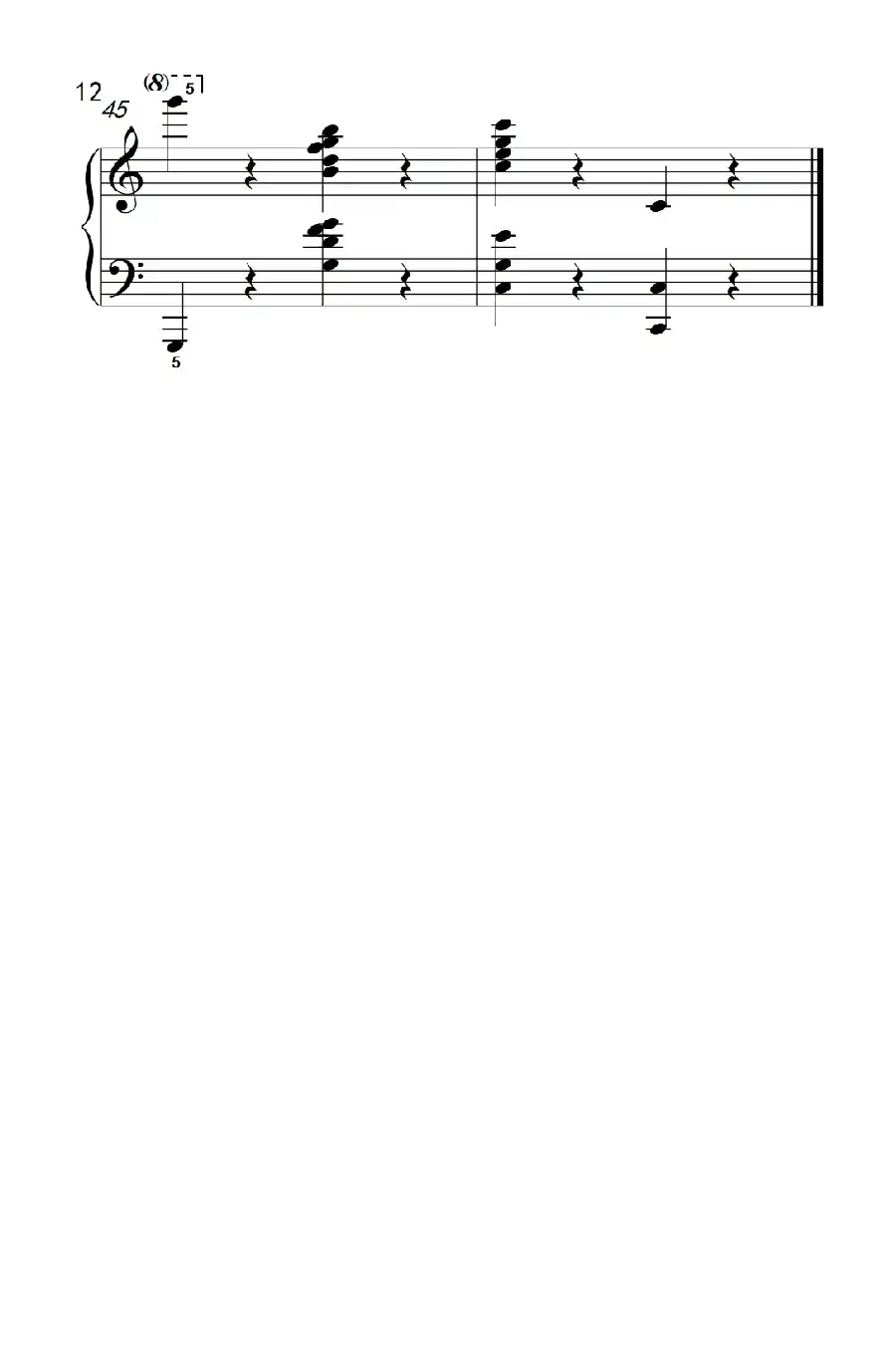 莫什科夫斯基 钢琴练习曲（第十首）