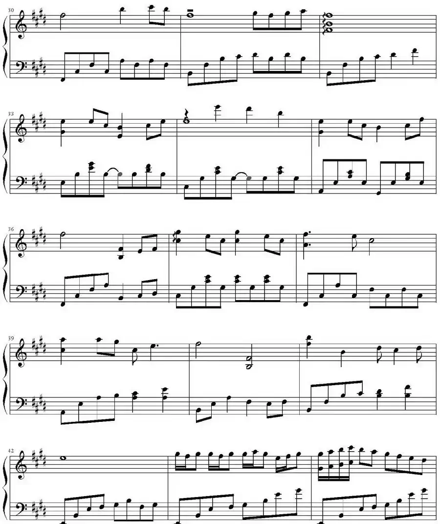 但愿人长久(残阳记谱版)