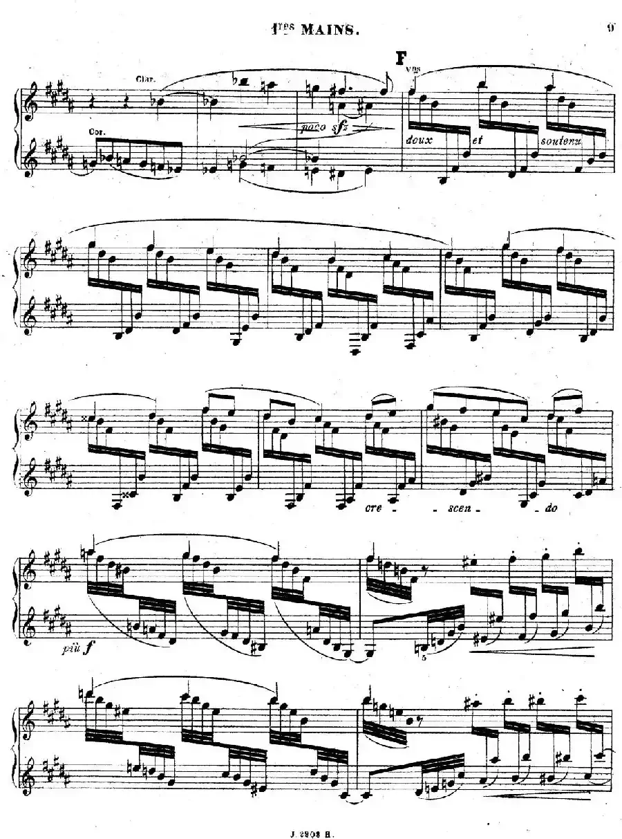 Symphony on a French Mountain Air Op.25（法国山歌交响曲·双钢琴·Ⅰ）