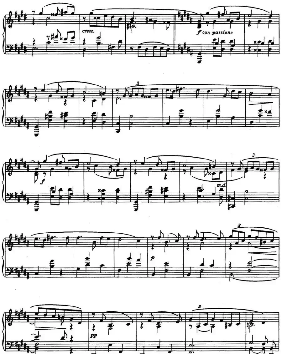 9首玛祖卡舞曲 Op.25（No.4）