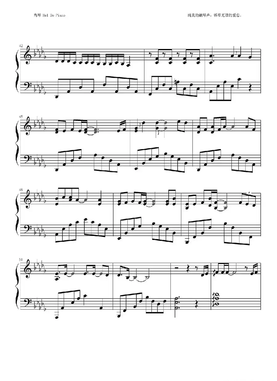 英皇钢琴热恋系列·谢霆锋全集（14、我想飞 ）