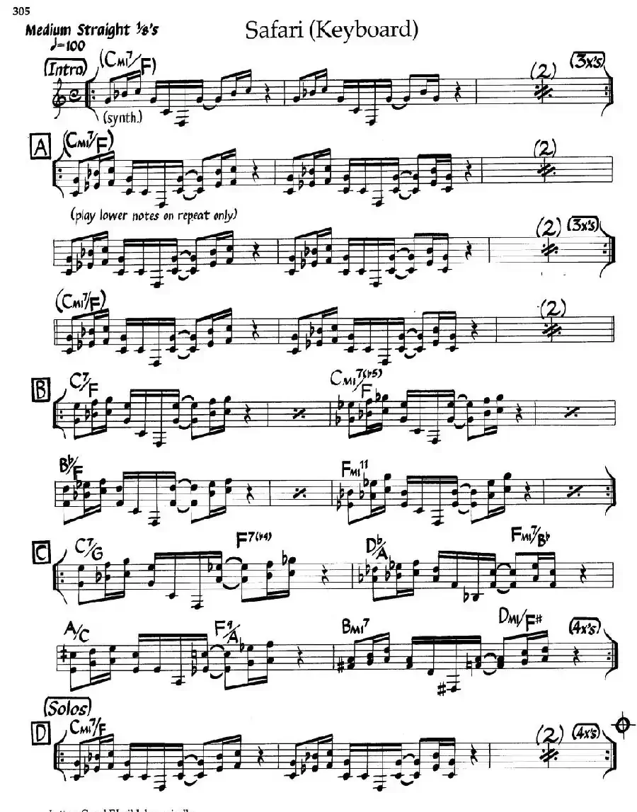 Safari（爵士钢琴曲）