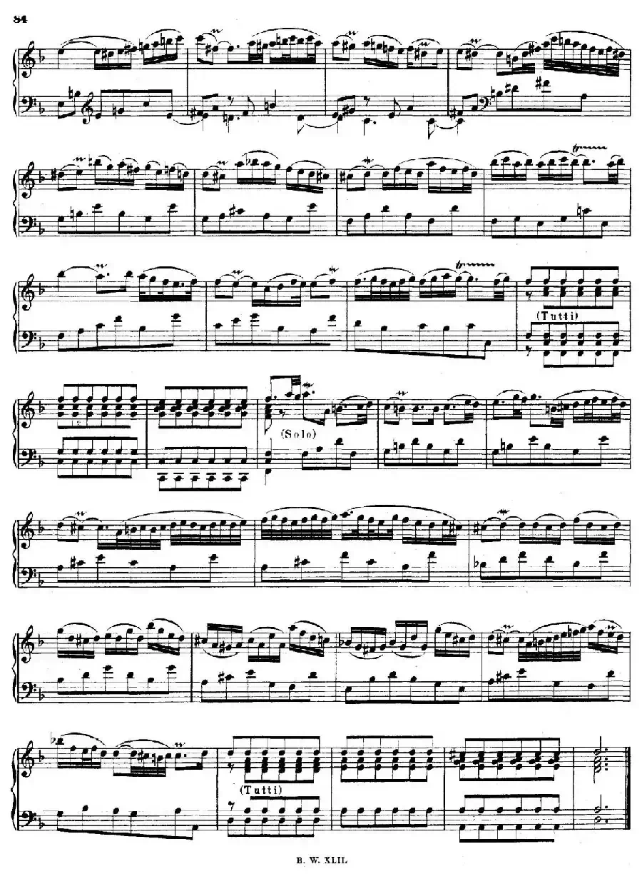 16 Concertos BWV 972-987（十六首为独奏古钢琴而作的协奏曲）（P21——30）