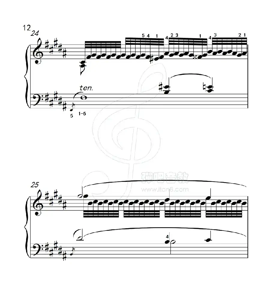 练习曲 15(克拉莫钢琴练习曲60首)