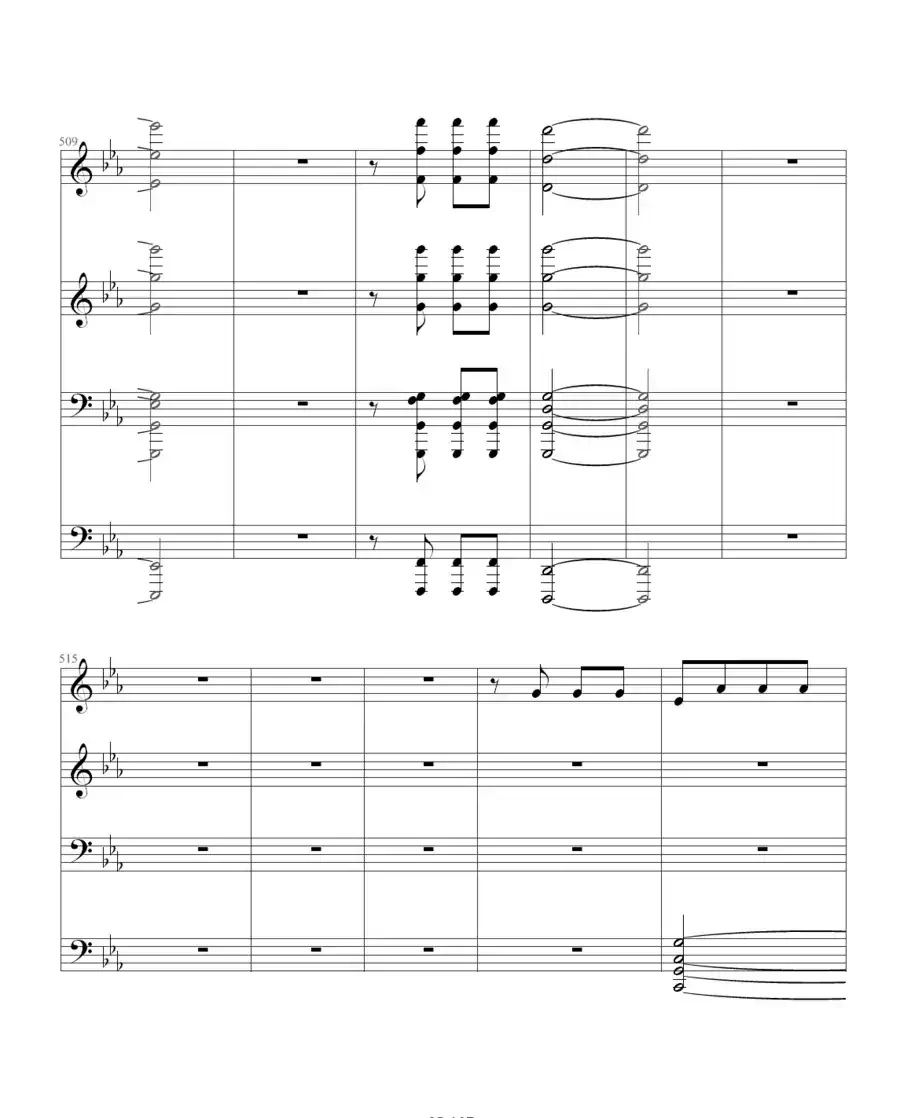 命运交响曲(四手联弹)