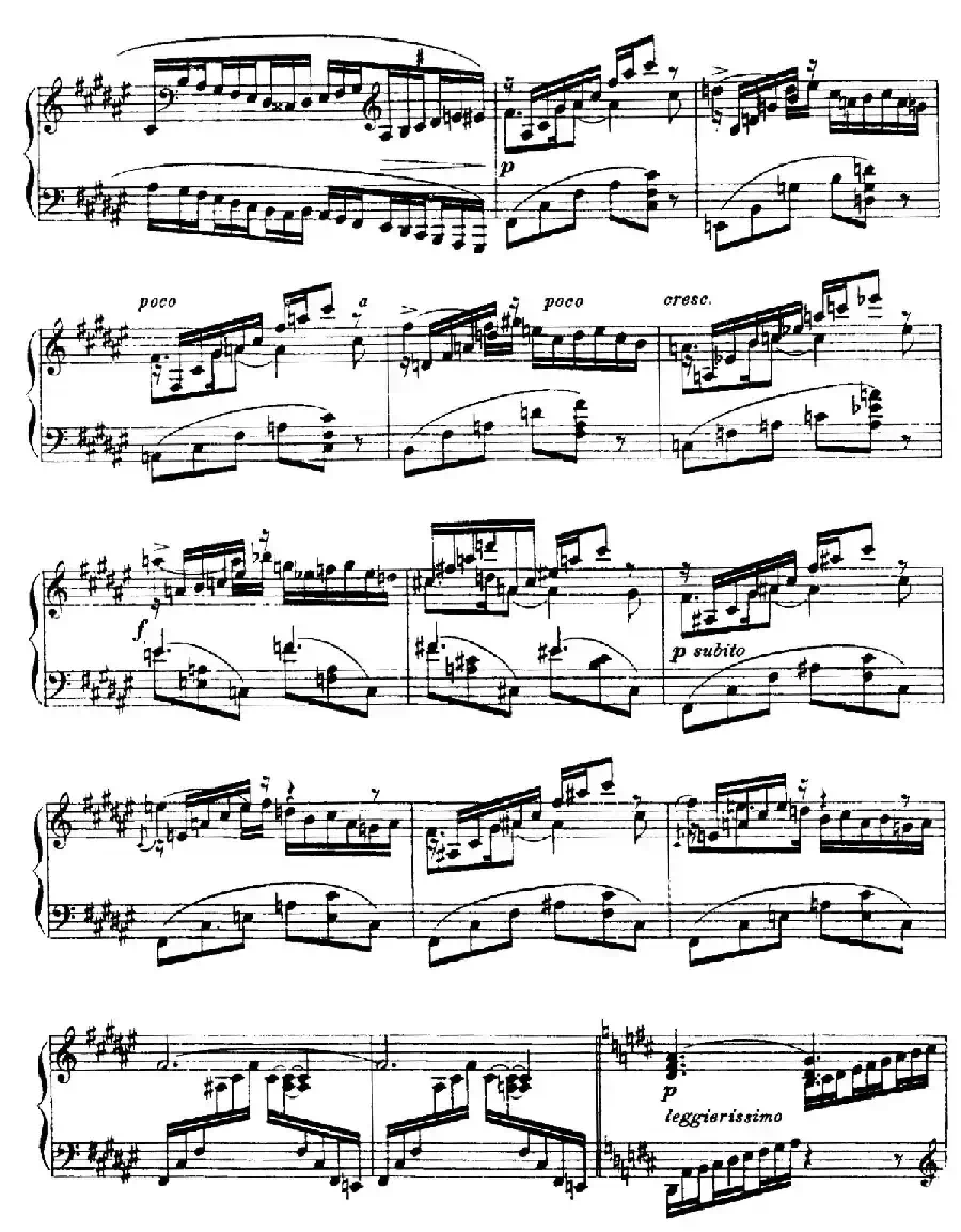 13 Barcarolles, Barcarolle（No. 3）