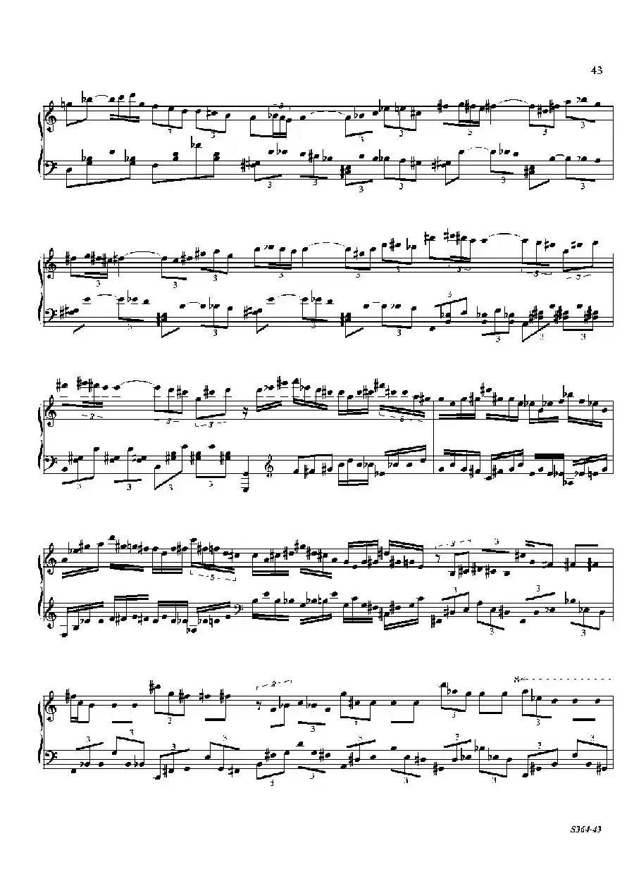 Piano Sonata No.8（第八钢琴奏鸣曲）（3）