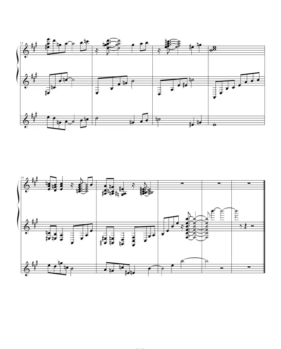 frozen-flower（《D·N·ANGEL》插曲）（钢琴+小提琴）