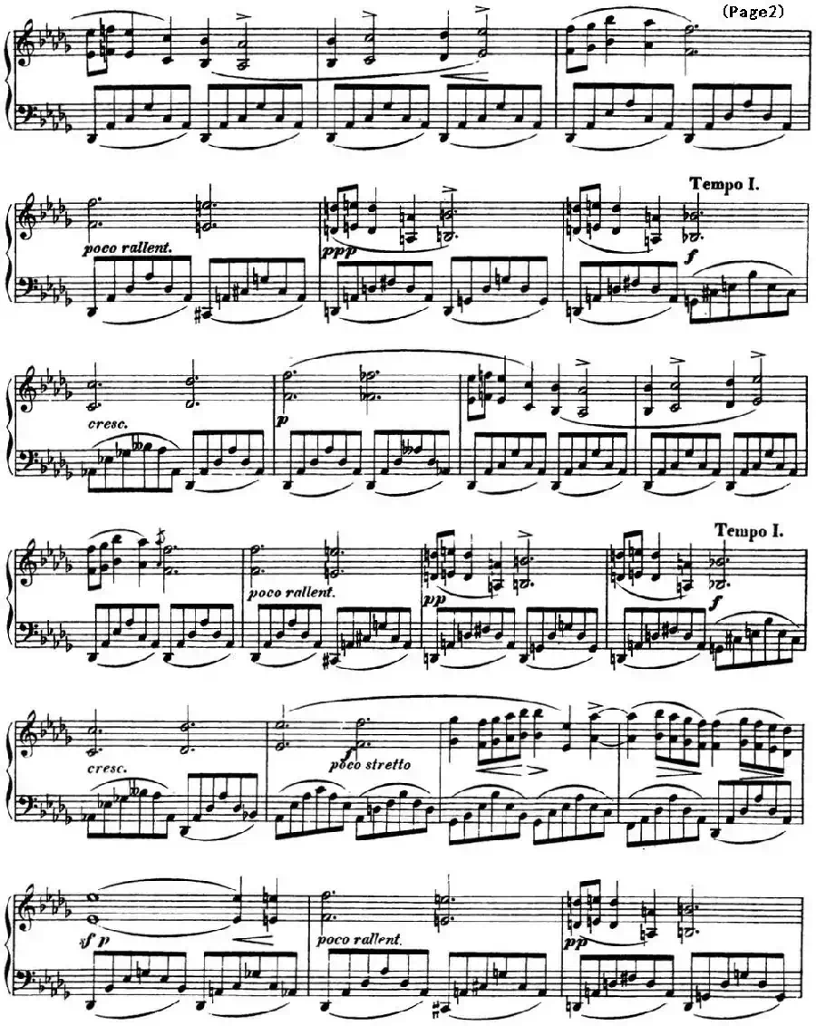 降b小调夜曲Op.9(NO.1)