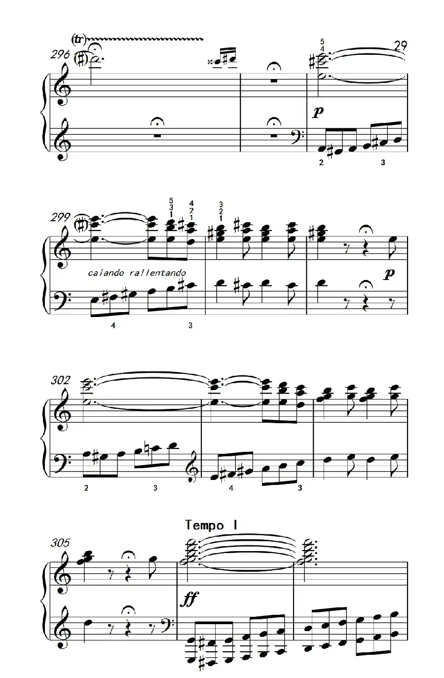 奏鸣曲 Opus 2 Nr.3 第四乐章(贝多芬奏鸣曲集 1)