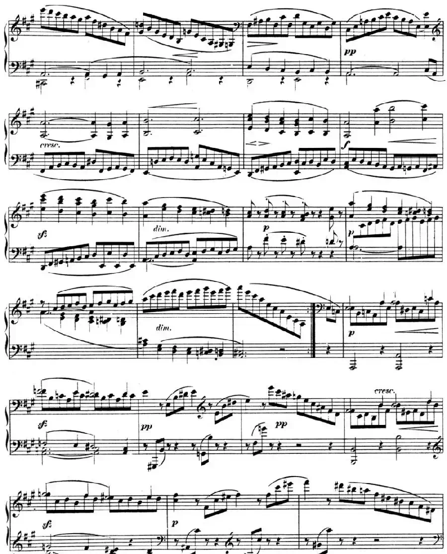 门德尔松无词歌Op.19(NO.5)