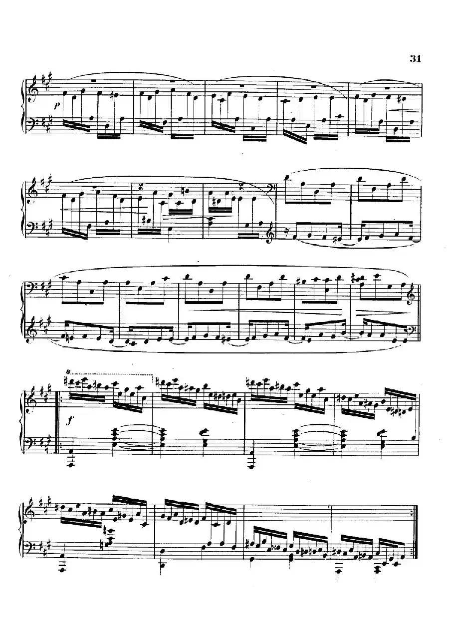 Variations on Yankee Doodle from Miscellenies Op.93（扬基嘟得主题变奏曲）