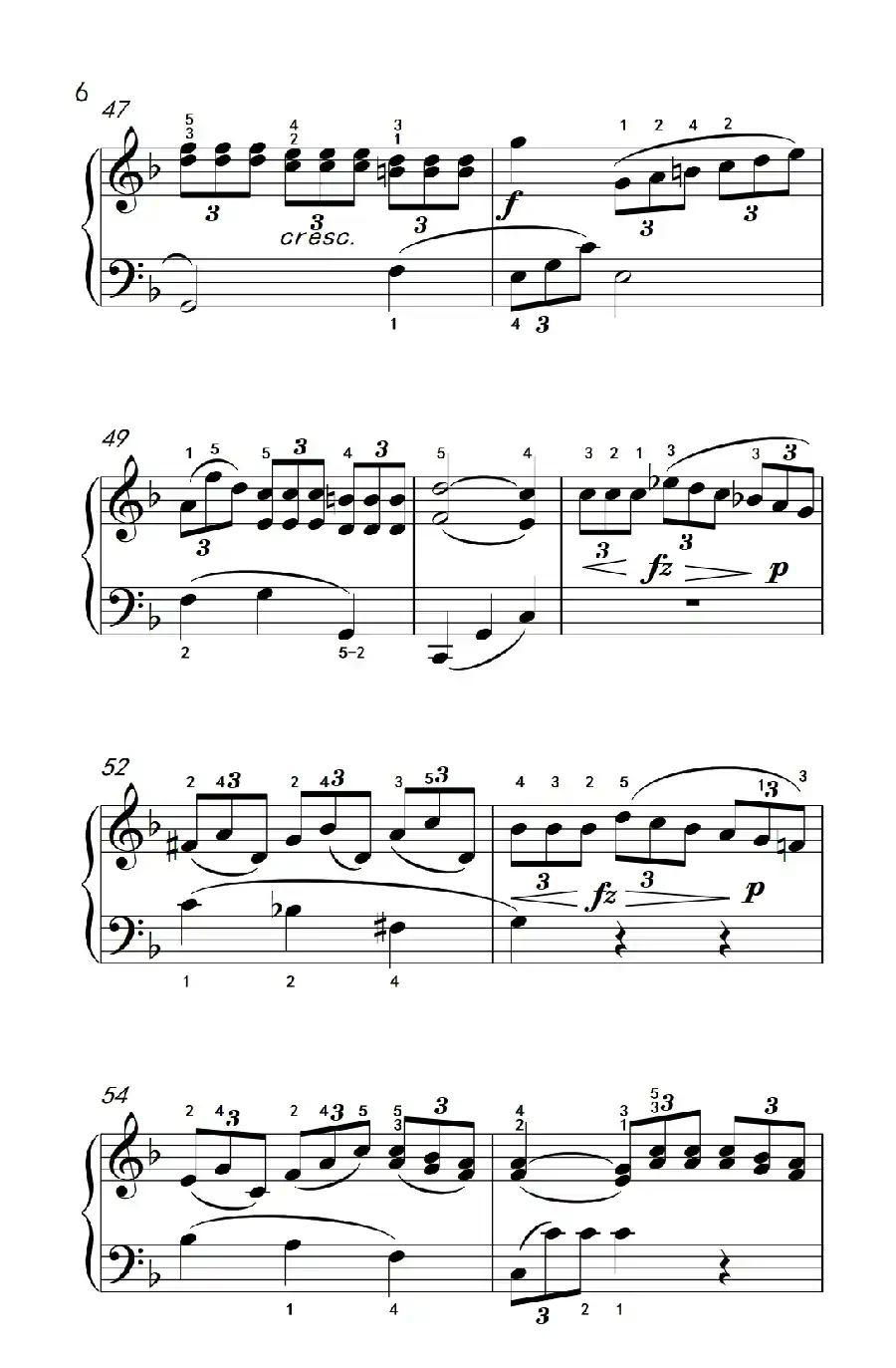 小奏鸣曲(老年大学 钢琴教程 3)