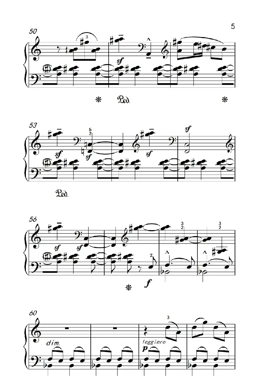 固定低音（巴托克 小宇宙 钢琴教程 6）