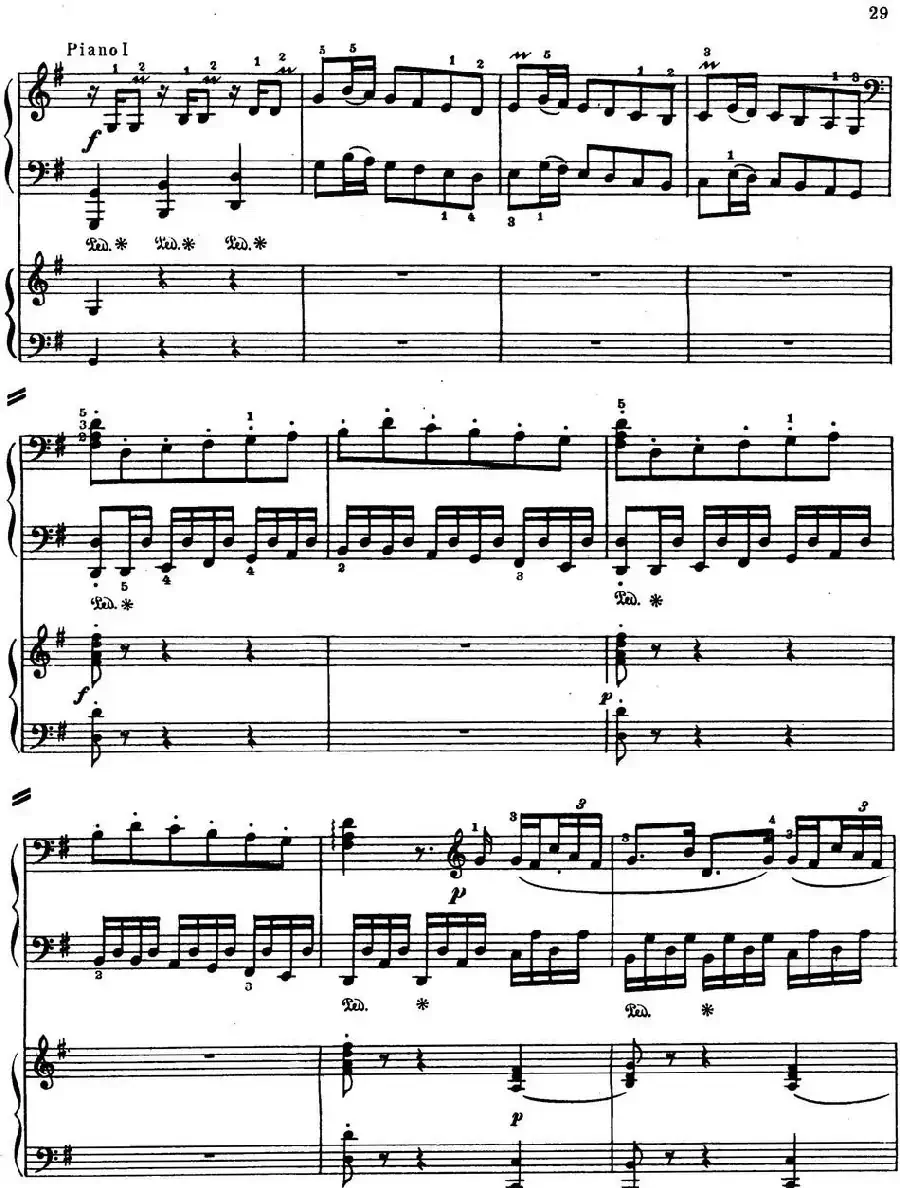 二十八部钢琴协奏曲 No.4