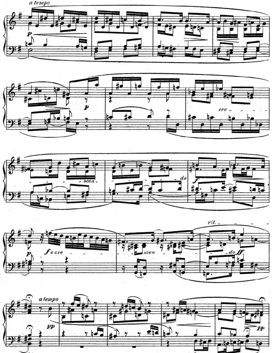 6 Preludes and Fugues Op.99（6首前奏曲与赋格·1）
