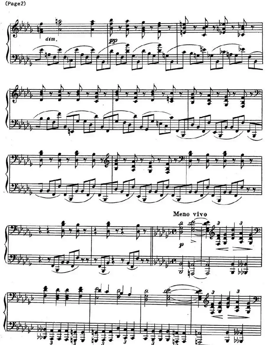 斯克里亚宾12首钢琴练习曲 Op8（No.7 Alexander Scriabin Etudes）