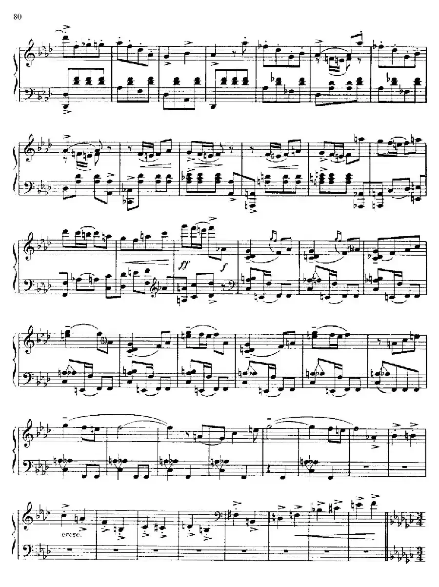 Piano Sonata No.3 in F Major Op.46（F大调第三钢琴奏鸣曲·Ⅲ）