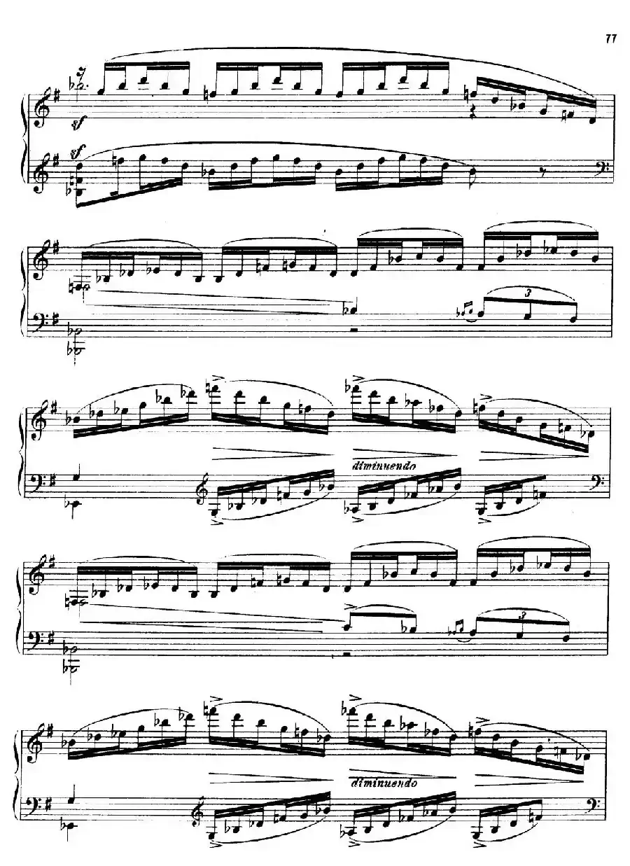 24 Characteristic Pieces Op.36（24首性格小品·15）