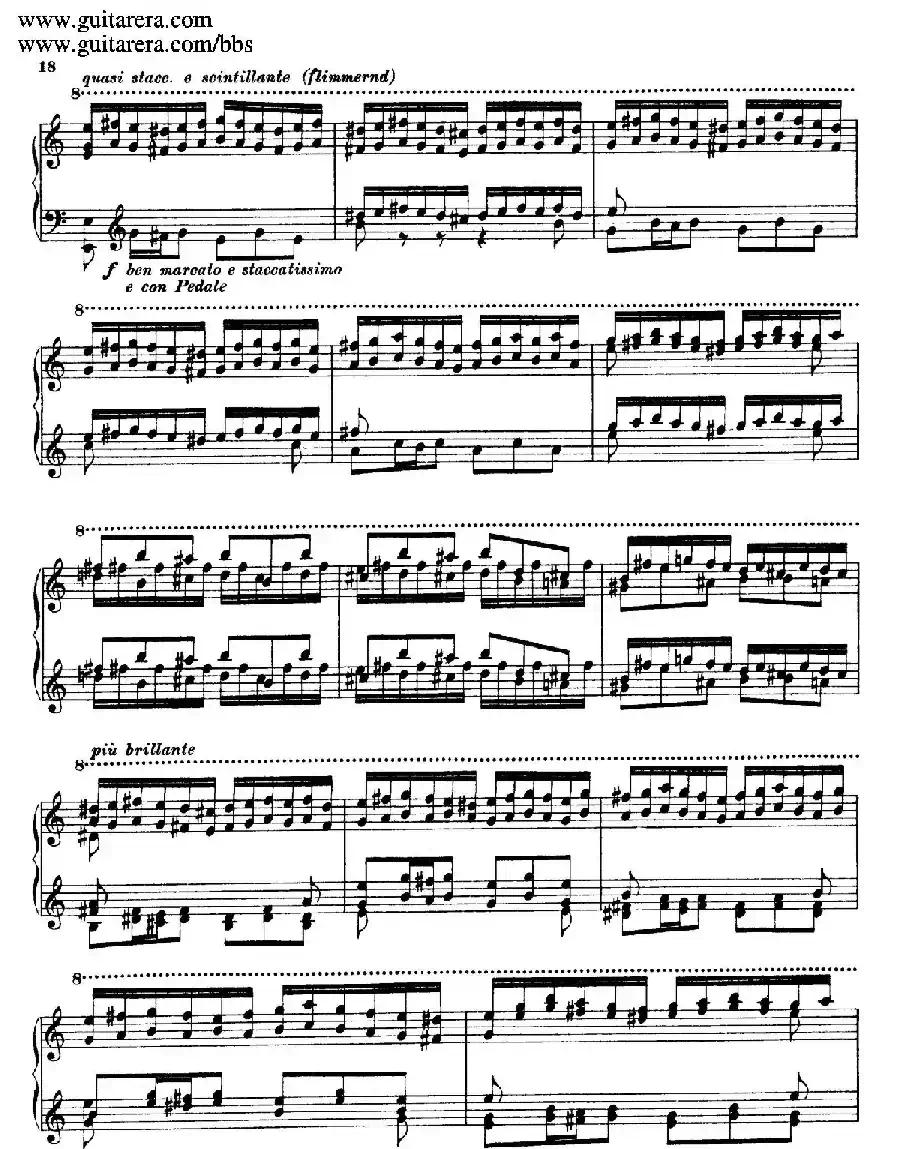 Toccata, Adagio and Fugue in C Major BWV 564 （C大调托卡塔、柔板和赋格）