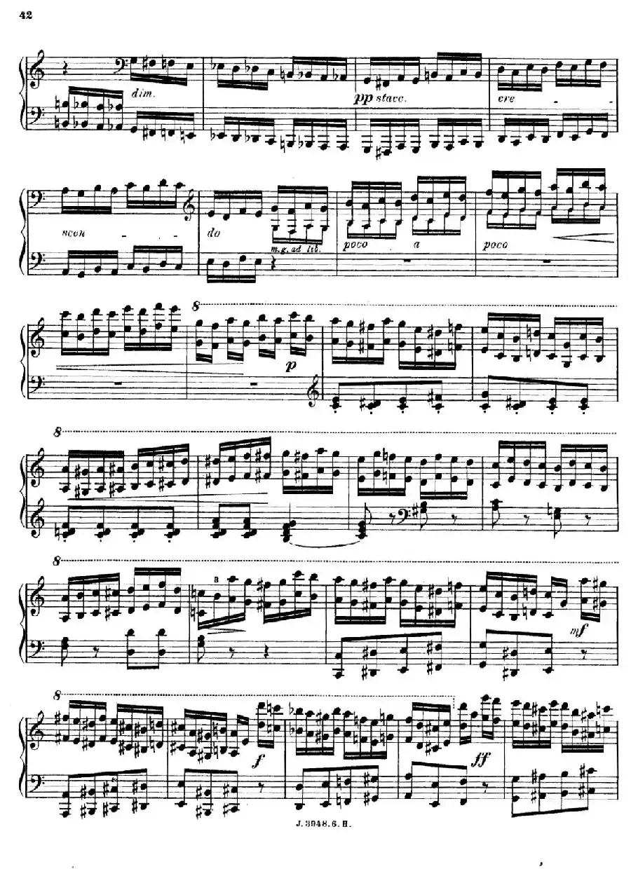 6 Etudes de Concert（6首音乐会练习曲·6）