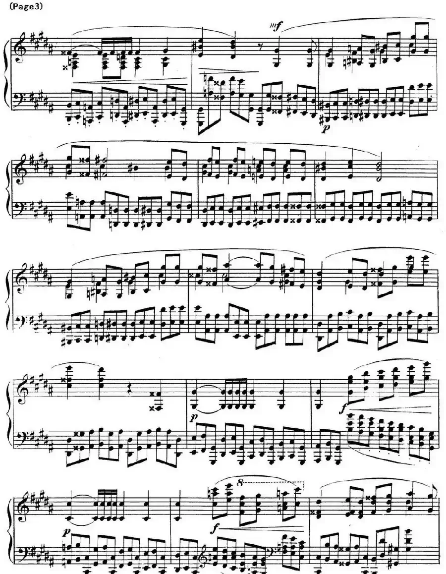 斯克里亚宾12首钢琴练习曲 Op8（No.9 Alexander Scriabin Etudes）